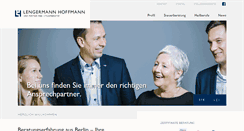 Desktop Screenshot of lh-stbg.de